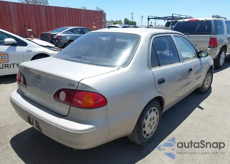 2001 Toyota Corolla Ce из США, поврежденный, VIN 1NXBR12E81Z560769